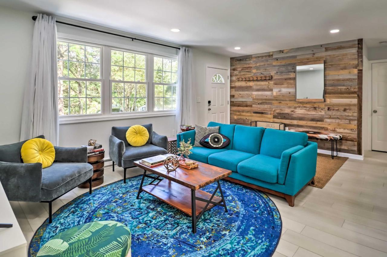 Pocono Mountain Escape With Game Room Walk To Lake! Albrightsville Exterior photo